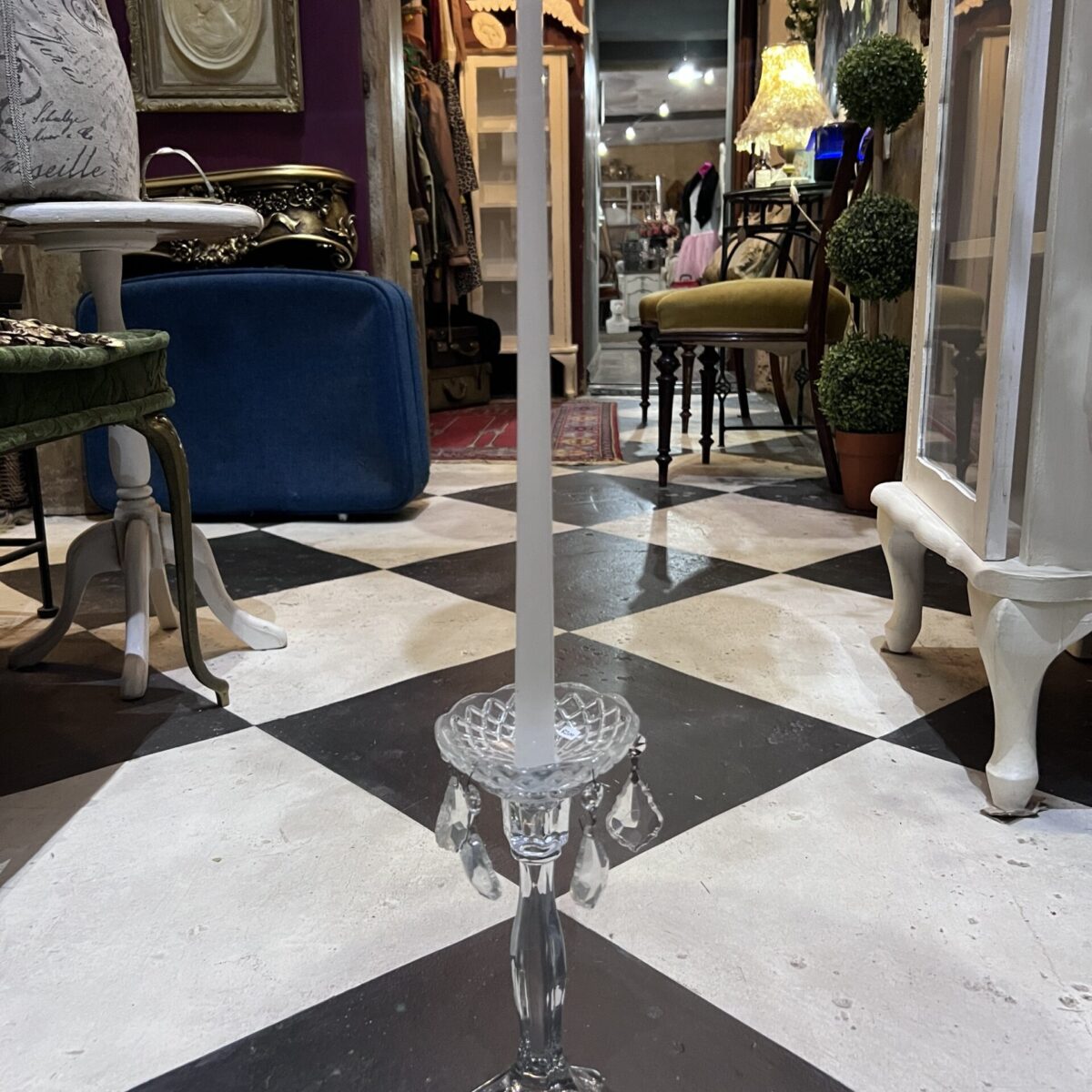 XL tapered dinner candles