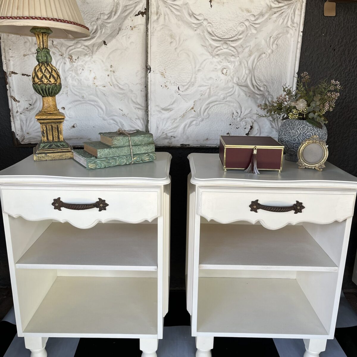 Cream Bedside Tables