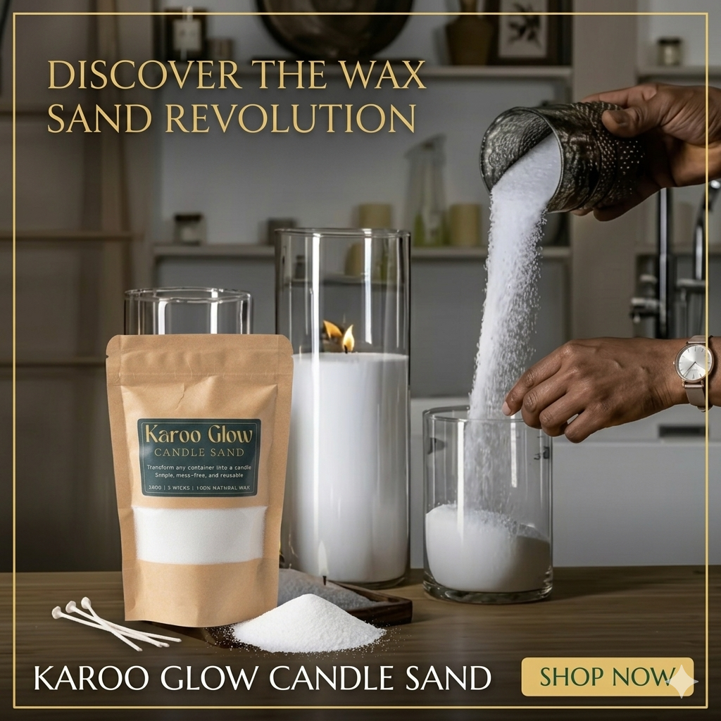 Karoo Glow Candle Sand