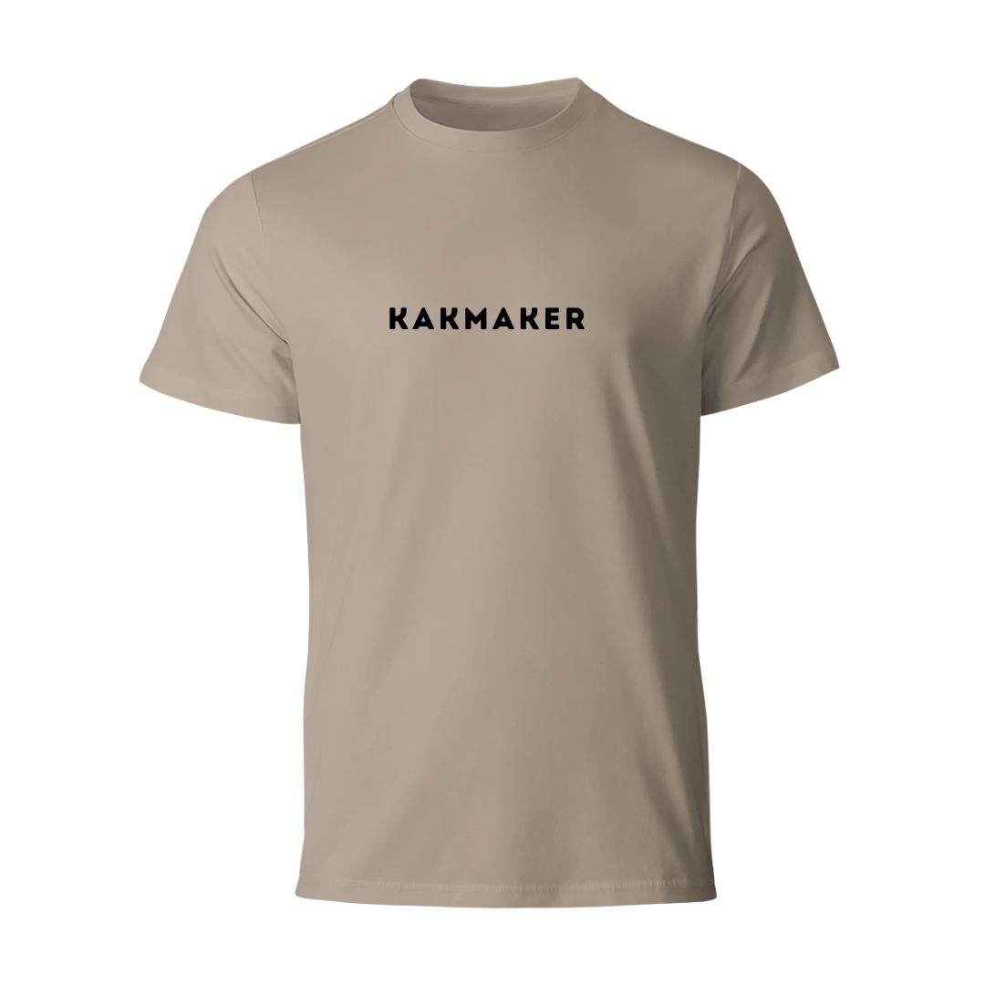 Kakmaker T-shirt Sand colour