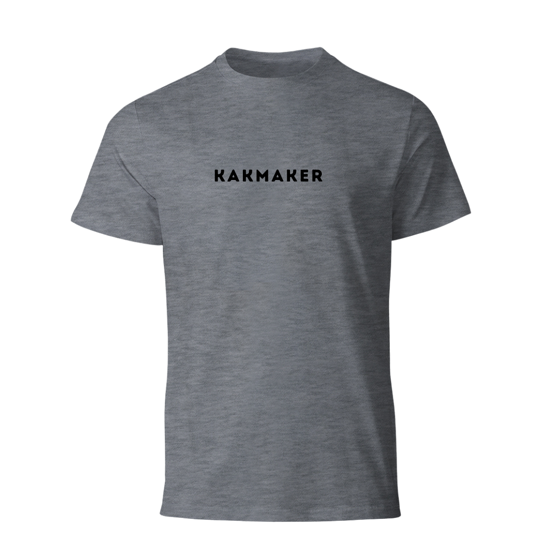Kakmaker T-shirt Gray colour
