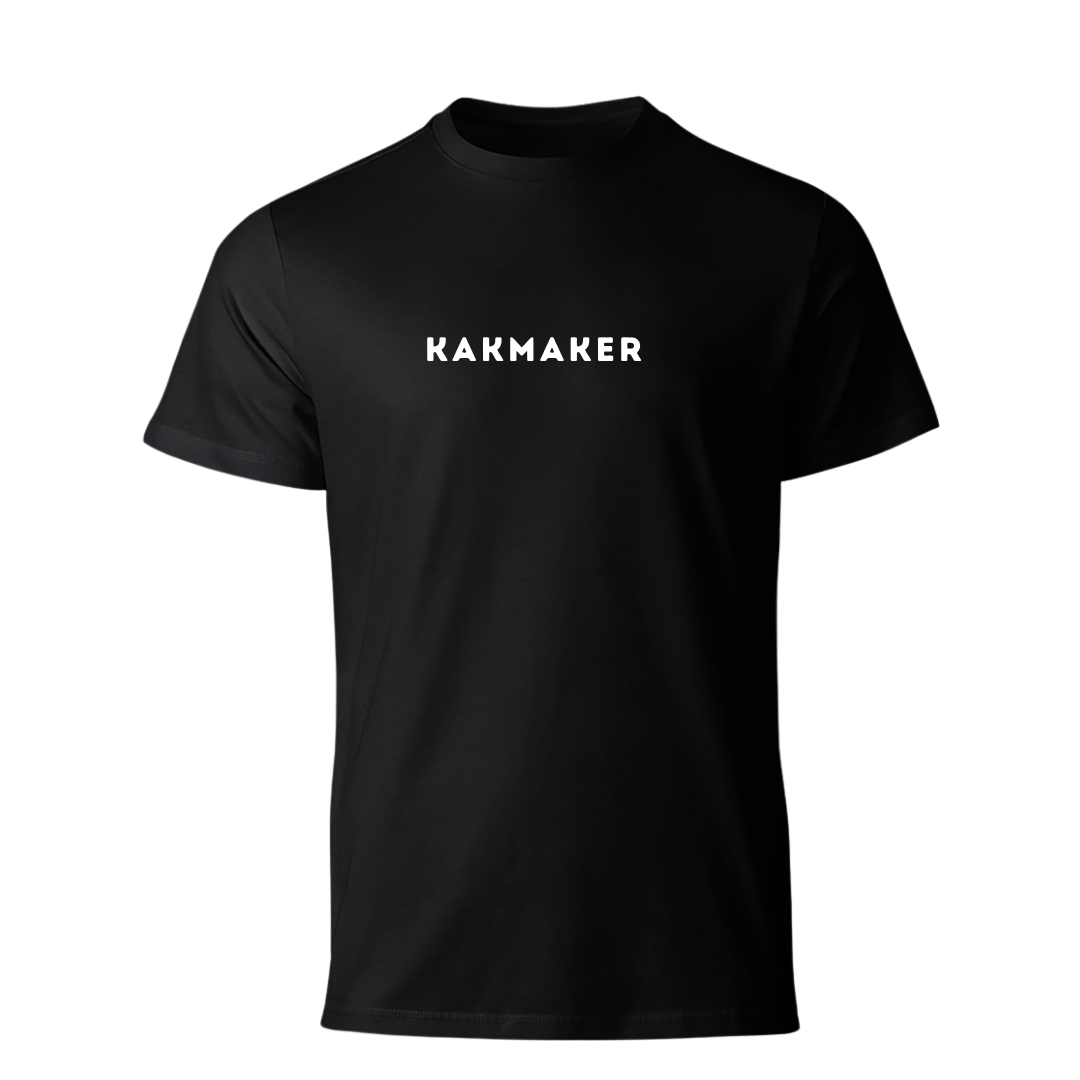 Kakmaker T-shirt Black colour